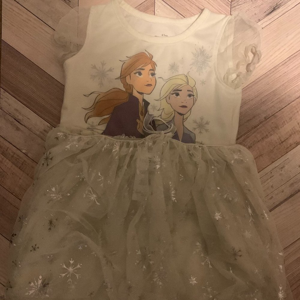 Frozen multi-layer dress